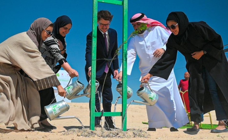 AUBH contributes in NIAD afforestation campaign - المبادرة الوطنية ...